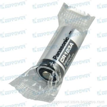 CR123A - Industrial lithium battery 3.0V 1550mAh for Panasonic non-rechargeable